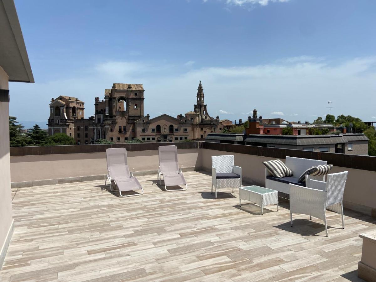 Attico Panoramico Luxury Roma Exterior foto