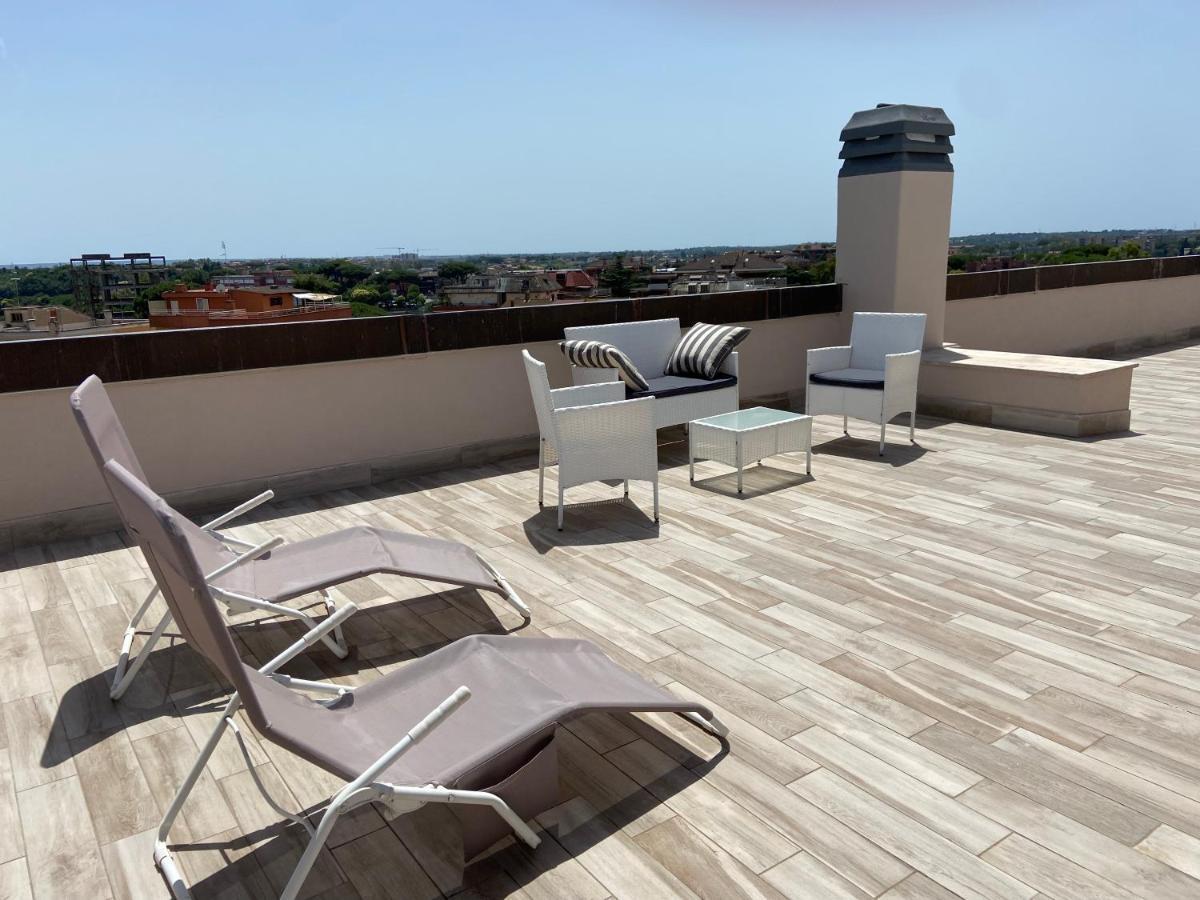 Attico Panoramico Luxury Roma Exterior foto