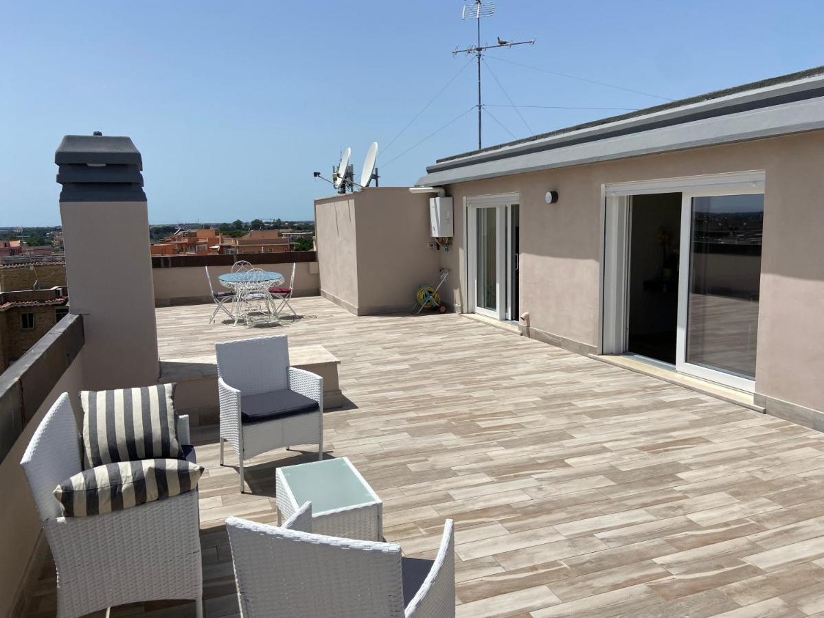 Attico Panoramico Luxury Roma Exterior foto